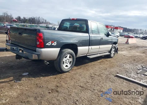 2005 Chevrolet Silverado 1500 Ls from USA, damaged, VIN 1GCEK19T15Z196701